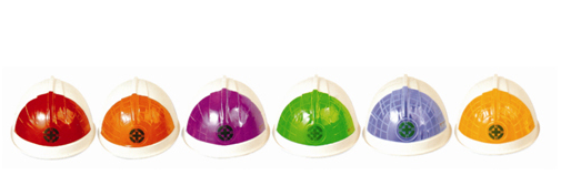 안전모 반사부재