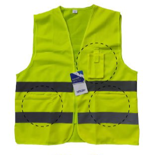 형광 면 안전조끼