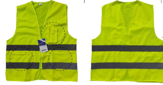 형광 면 안전조끼