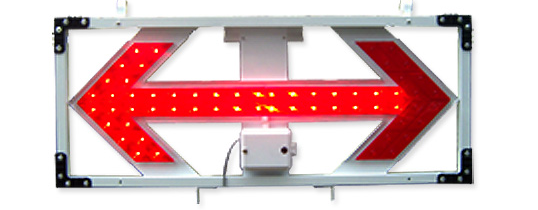 1000mm *440mm 양방향 화살 흐름 표지판