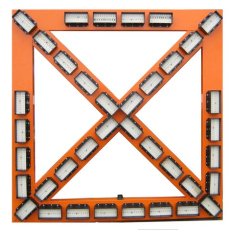 1500mm *1500mm 사각 양방향 싸인보드