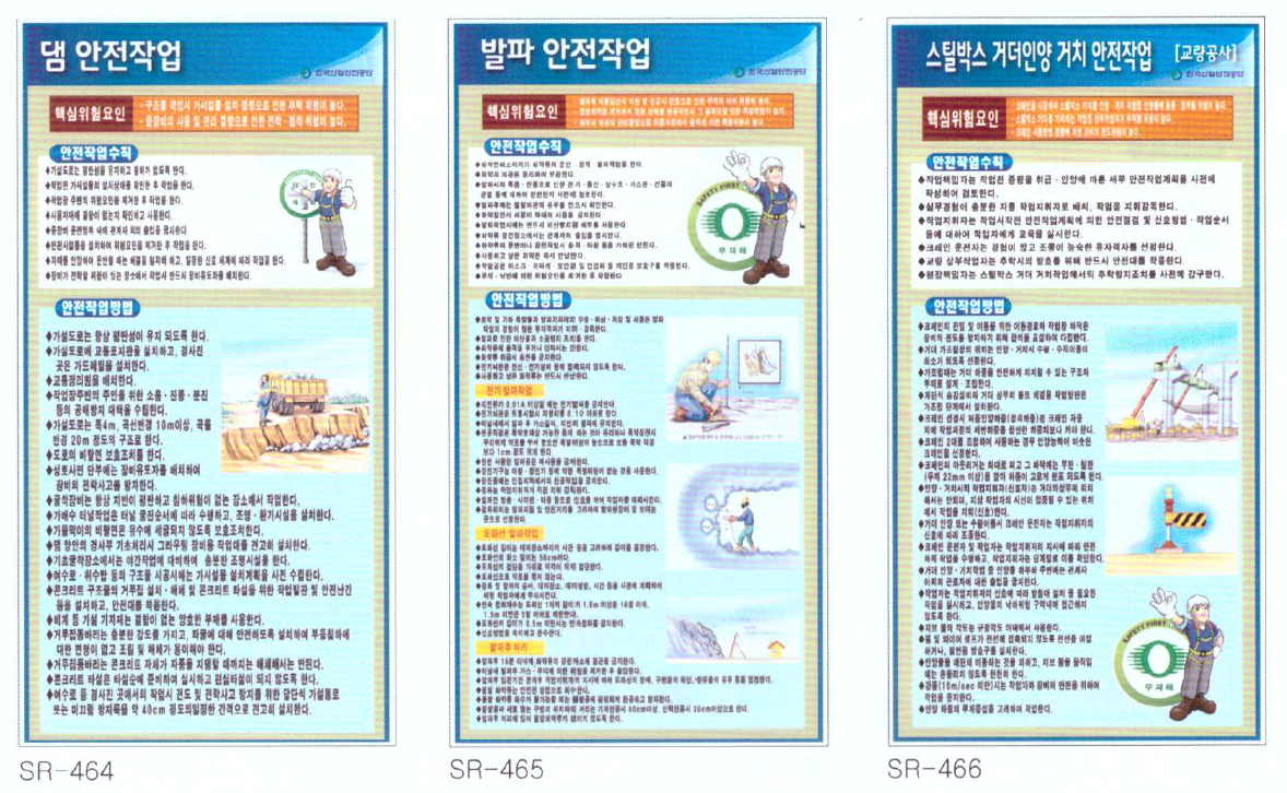 댐, 발파, 스틸박스