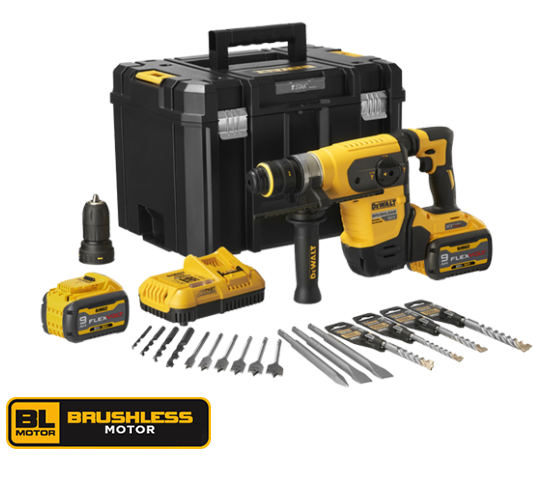 디월트 60V MAX 햄머드릴 417