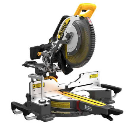 디월트 60V 슬라이딩 각도 절단기(12") 781