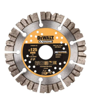 디월트 콘크리트 홈파기용 다이아몬드 날 5"