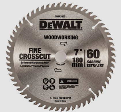 원형톱(71/4") 톱날