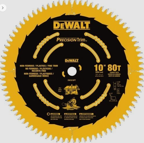 각도 절단기(10") 톱날