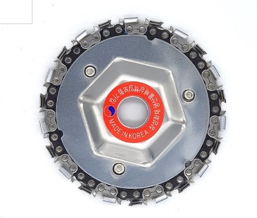 그라인더(4") 체인톱날