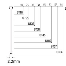 타카핀 ST18 -ST64 +캡 고정