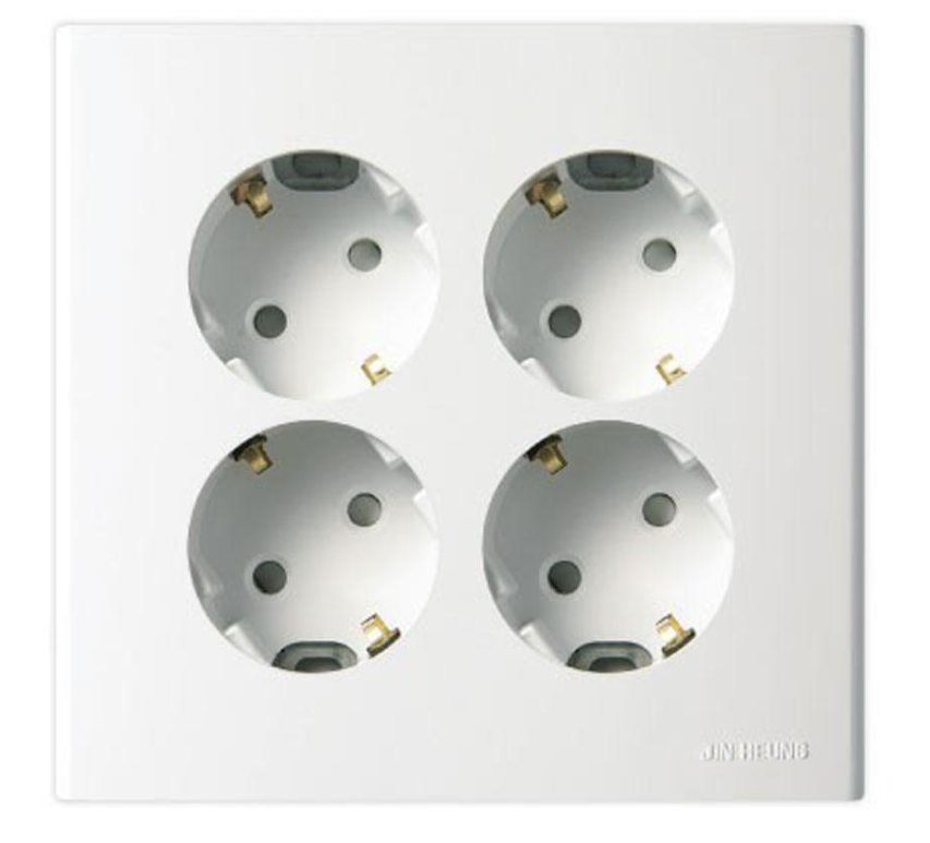 매입 접지 콘센트