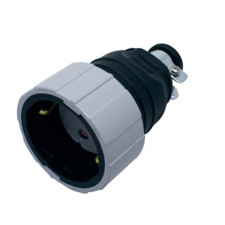 고무 1구 접지 콘센트