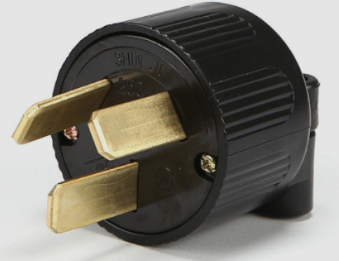 3상 1구 접지 플러그