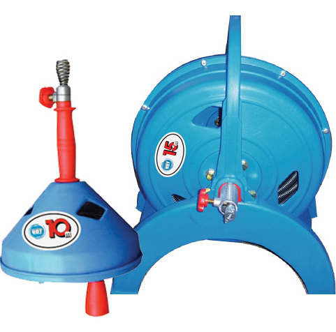 스프링 하수도 청소기