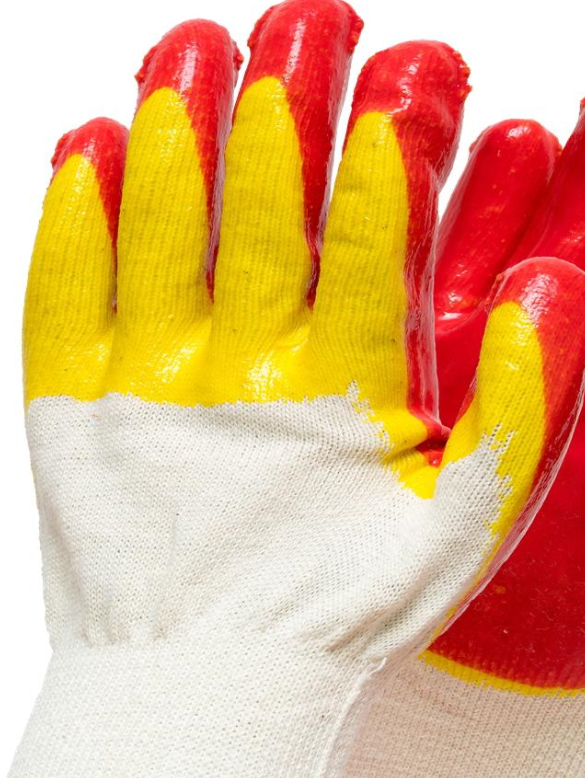 황 이중코팅 장갑