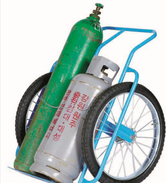 2구 산소 리어카